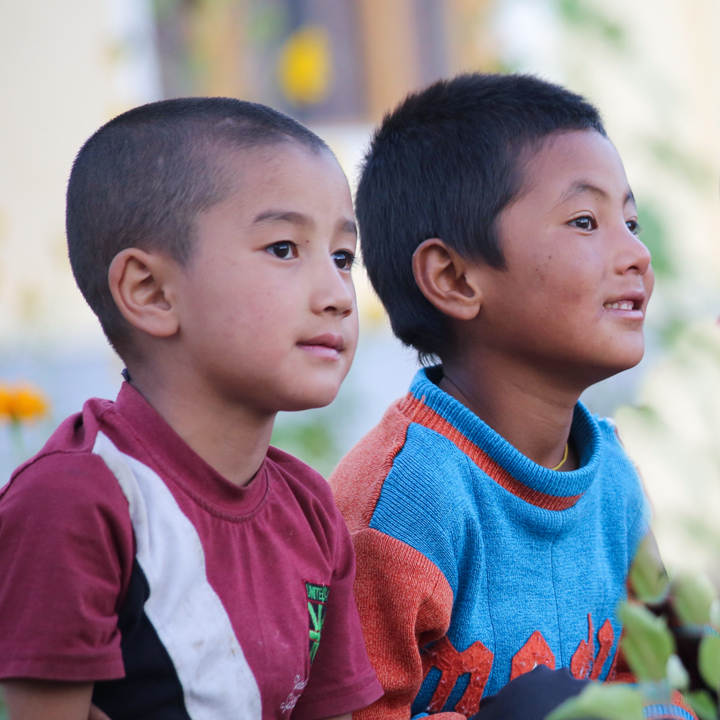 Deux Enfants du Ladakh